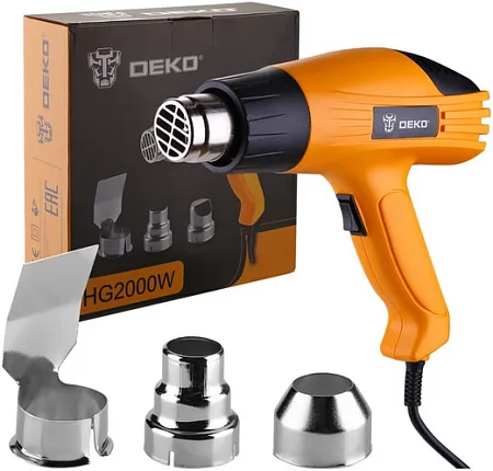 Deko HG2000W фен строительный Deko HG2000W фен строительный недорого с доставкой