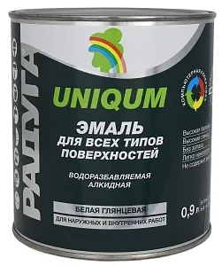 UNIQUM Эмаль для всех типов поверхностей UNIQUM Эмаль для всех типов поверхностей недорого с доставкой