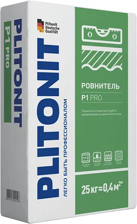 Плитонит Р1 Pro ровнитель (стяжка) для грубого выравнивания Плитонит Р1 Pro ровнитель (стяжка) для грубого выравнивания недорого с доставкой