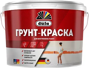 Dufa грунт-краска для внутренних работ Dufa грунт-краска для внутренних работ недорого с доставкой