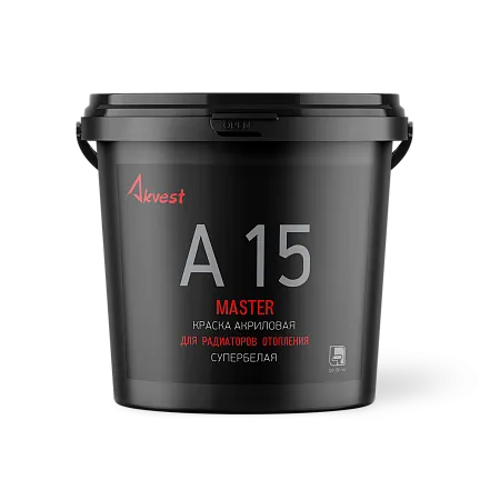 Аквест А-15 MASTER – ЭМАЛЬ СУПЕРБЕЛАЯ. ПОЛУМАТОВАЯ. АКРИЛОВАЯ Аквест А-15 MASTER – ЭМАЛЬ СУПЕРБЕЛАЯ. ПОЛУМАТОВАЯ. АКРИЛОВАЯ недорого с доставкой