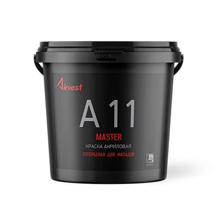 Аквест А-11 MASTER - КРАСКА АКРИЛОВАЯ СУПЕРБЕЛАЯ ДЛЯ ФАСАДОВ Аквест А-11 MASTER - КРАСКА АКРИЛОВАЯ СУПЕРБЕЛАЯ ДЛЯ ФАСАДОВ недорого с доставкой